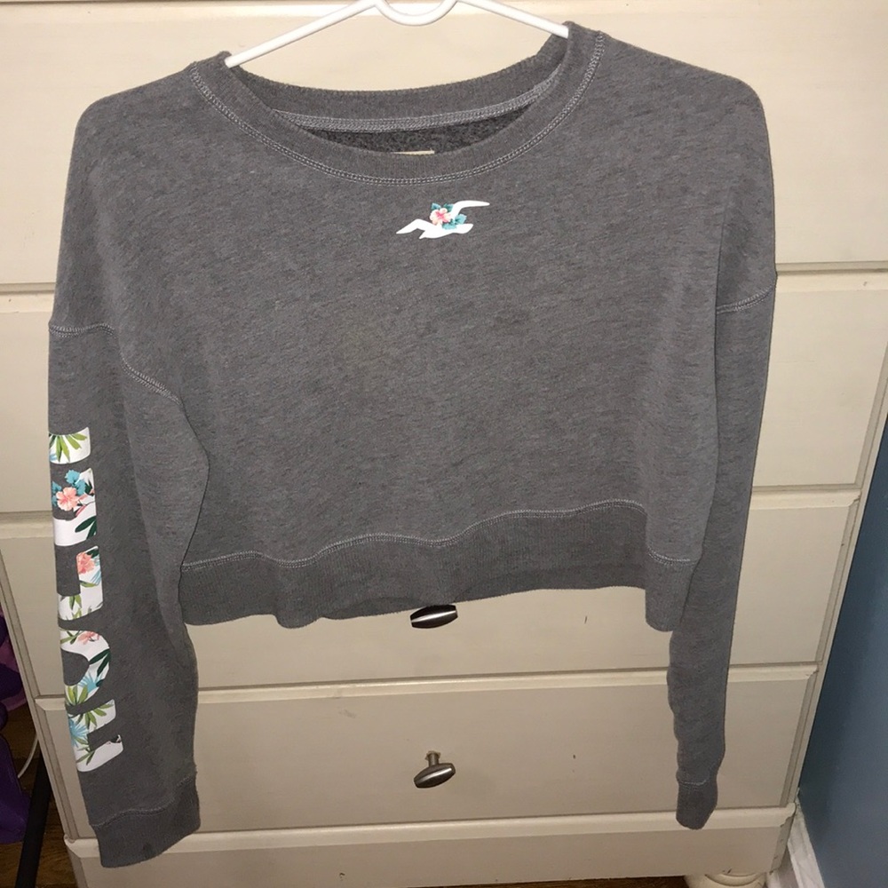 Crop top hoodie